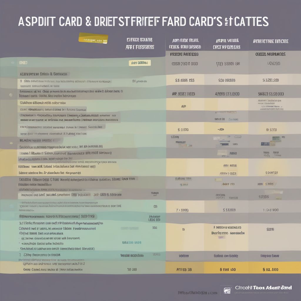 Credit Card Comparison Chart